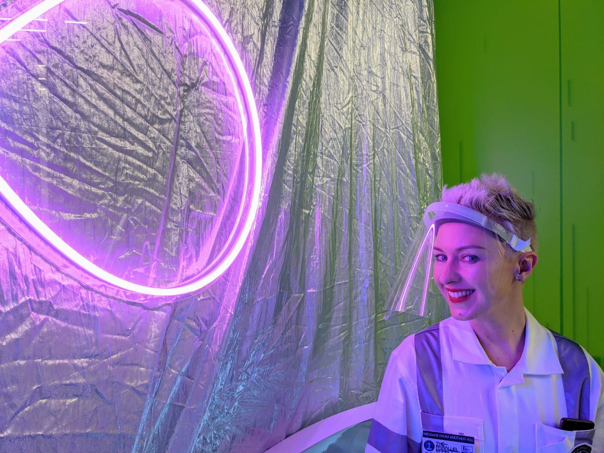 fusedarebin's tweet photo. Want to take a break from our dystopian reality? Then check out our Spring event, Message from Another You, an interactive adventure where you can communicate with yourself in a parallel universe. For more, we spoke to @EffectParallel's Daz Chandler: https://t.co/yxOD8GRfIU https://t.co/VoMcPwMo7N