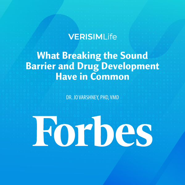 VeriSIMlife's tweet photo. What Breaking The Sound Barrier And Drug Development Have In Common: an essay written by Dr. Jo Varshney in @Forbes. https://t.co/4fmUG4kgDT
#Forbes #Drugdevelopment #VeriSIMLife https://t.co/WDITZGppjm