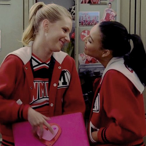 randomuser1069's tweet photo. @glaad Santana Lopez and Brittany Pierce https://t.co/rScde8kc1g