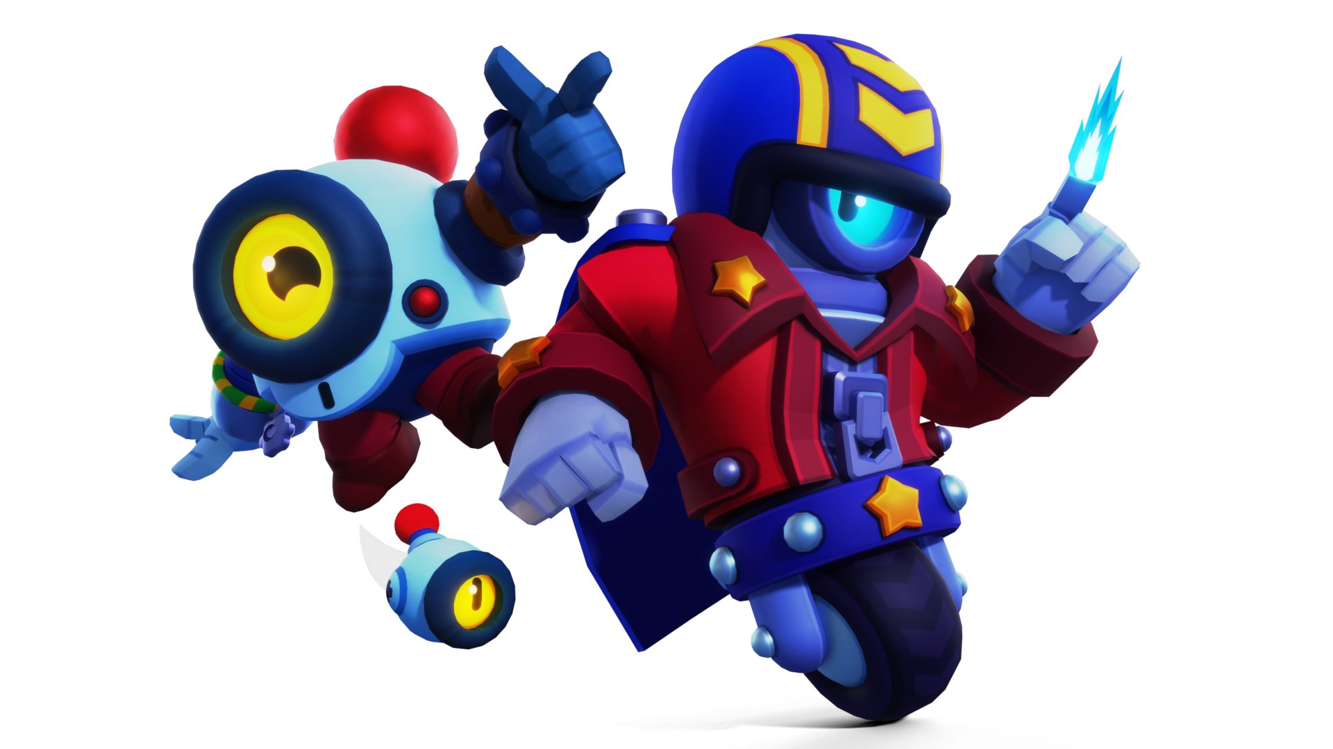 Shenis 💙 on Twitter "Stu and Nani (and Peep)!!! BrawlStars https//t