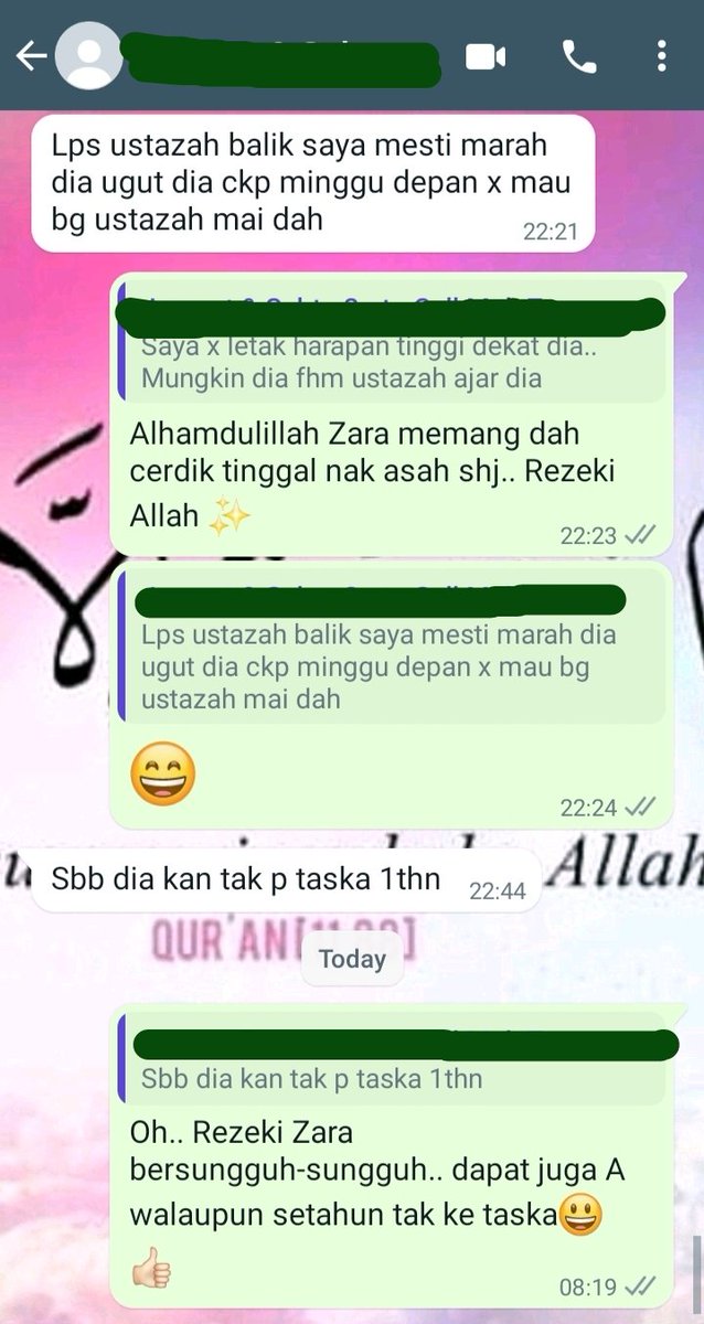 AsmaFuad7's tweet photo. Alhamdulillah murid 3M mendapat A peperiksaan baru-baru ini. 

Terima kasih Ya Allah 🤲🏻✨😍

#3M ( Membaca Menulis Mengira)
#kelas3m 
#mengajidirumah 
#mengajionline 
#KelasJawi https://t.co/rchJp86kAg