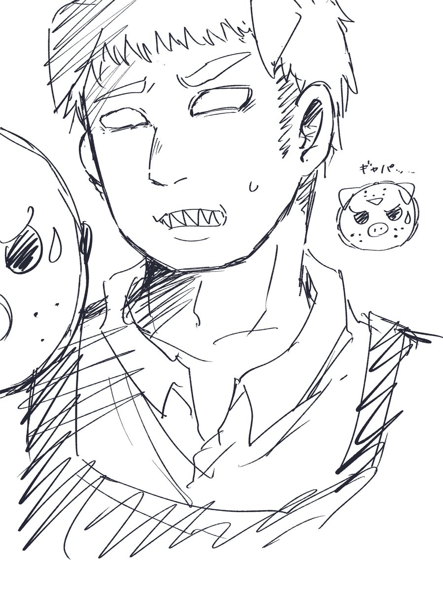 #yrmn擬人化
久しぶりね描くの 