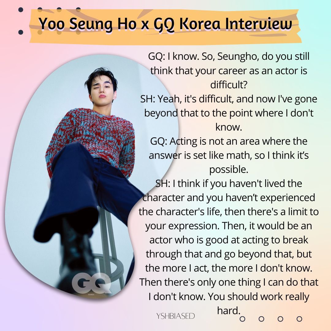 YSHbiased's tweet photo. [INTERVIEW] Yoo Seung Ho x GQ Korea Interview (eng sub)

Translate by YSHbiased
Cr: https://t.co/Xt3NtdqKsY

#YooSeungHo #유승호 https://t.co/SW9Mt2YXf6