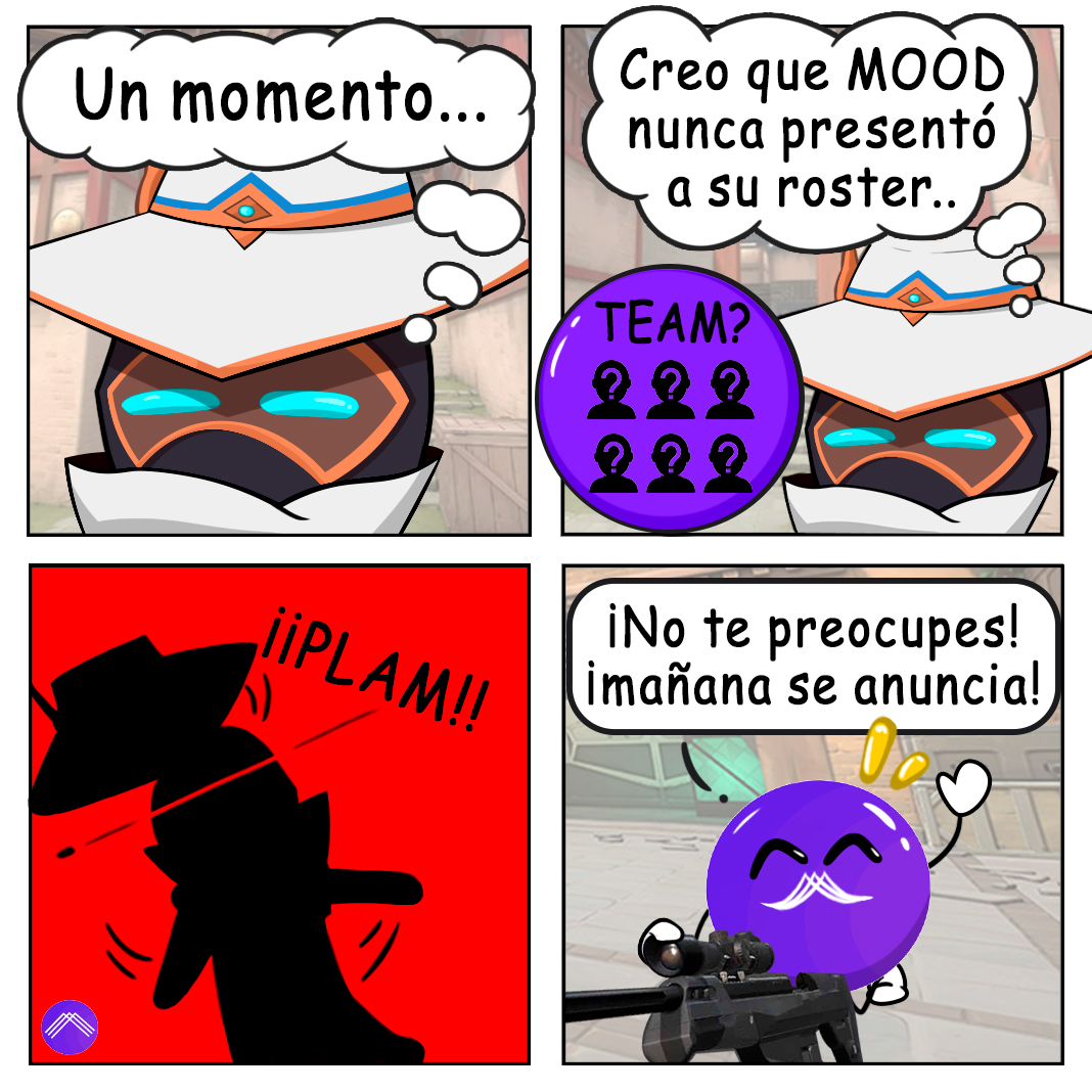 MoodeSports's tweet photo. ¡¡Ya es hora de conocerlos!!⚠️MAÑANA A LAS 8PM 🇵🇪 #VAMOOD
➡️Mañana el roster, próximos días el coach, el staff y más⬅️
Más que un equipo, una familia ♥

~MOOD Esports~
#Valorant #roster #players #gamer https://t.co/nTu23hp2gr
