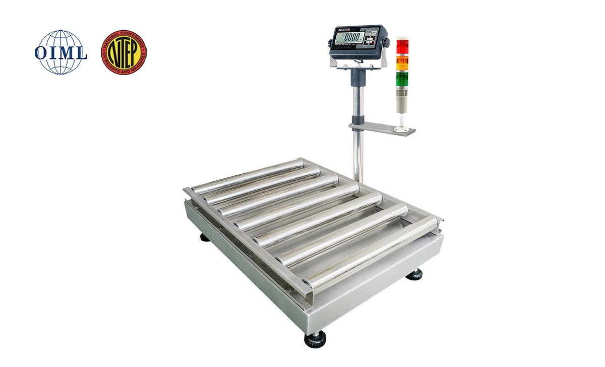Roller Type Check Weigher
Roller type checkweigher is an automatic or manual machine for checking whether the weight of a packaged commodity is within a specified range. It is normally found at the end of a production or packing line and is used to ensure net weight compliance.