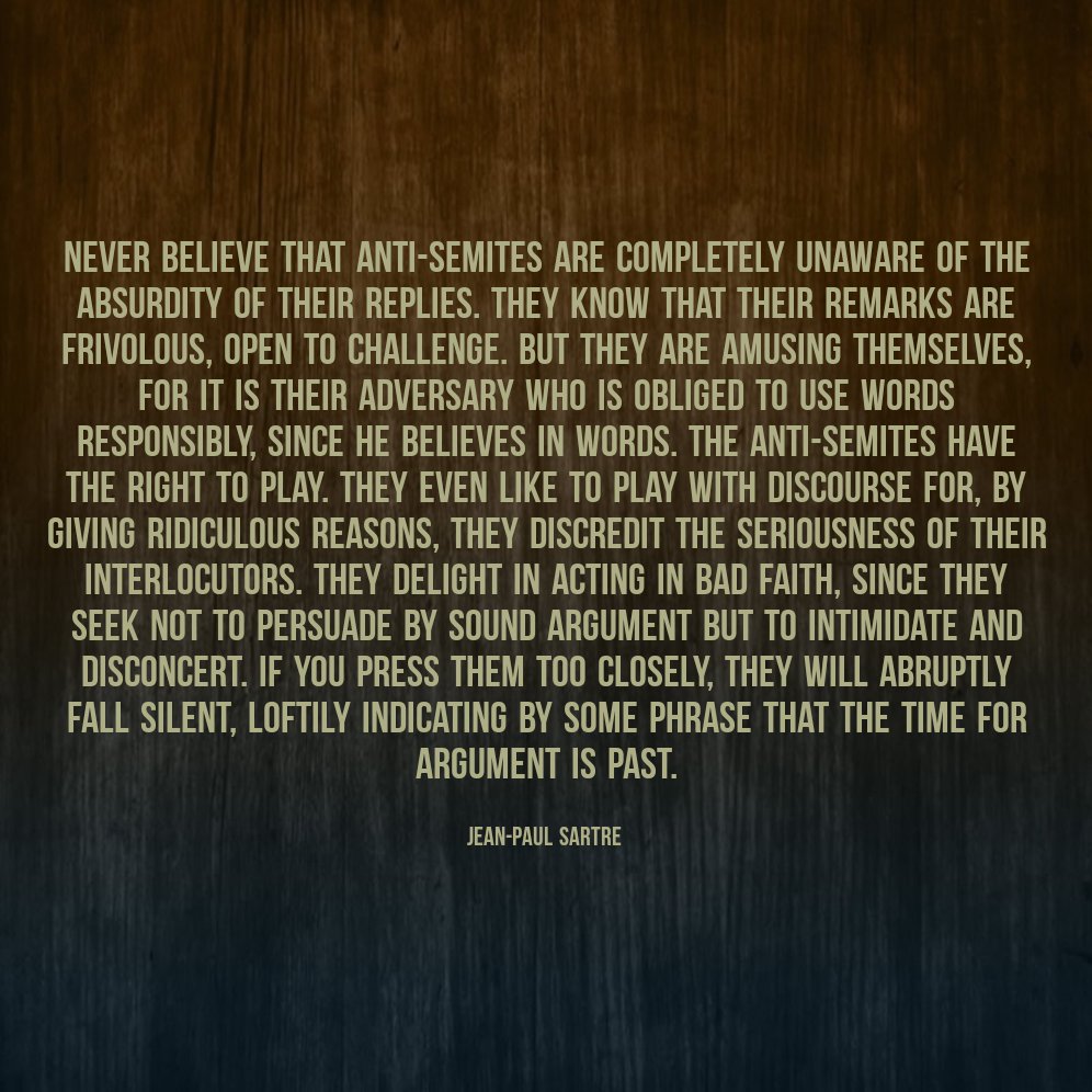 BeyondSafewords's tweet photo. @SuccDem1 I'm with Sartre on this one. 
#quotescreatorapp https://t.co/y7mnG5Iaro