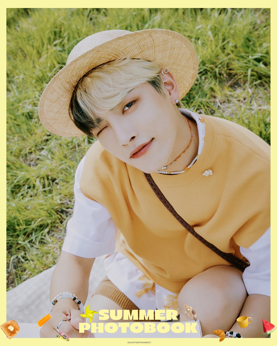 再入荷!】【再入荷!】ATEEZ ソンファ Summer Photobook トレカ 新品