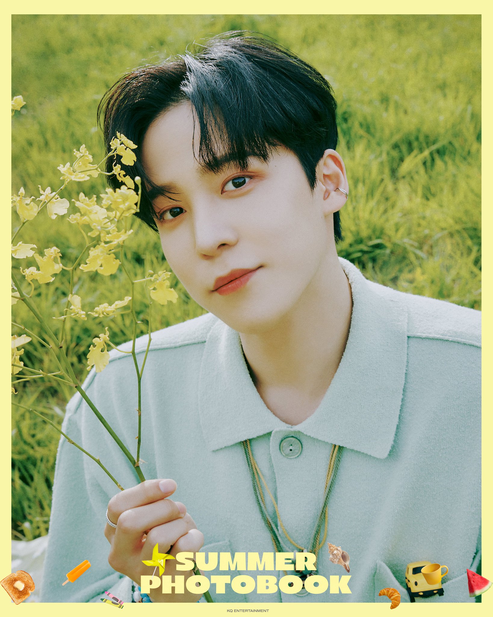 ATEEZ 2022 SUMMER PHOTOBOOK OFFICIAL POB PHOTOCARD PHOTO