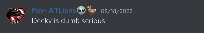 Jdeck13CFM's tweet image. Saying I “beat” him was a bit of an understatement. Leave it to Pov of all people to cry YouTube 😉