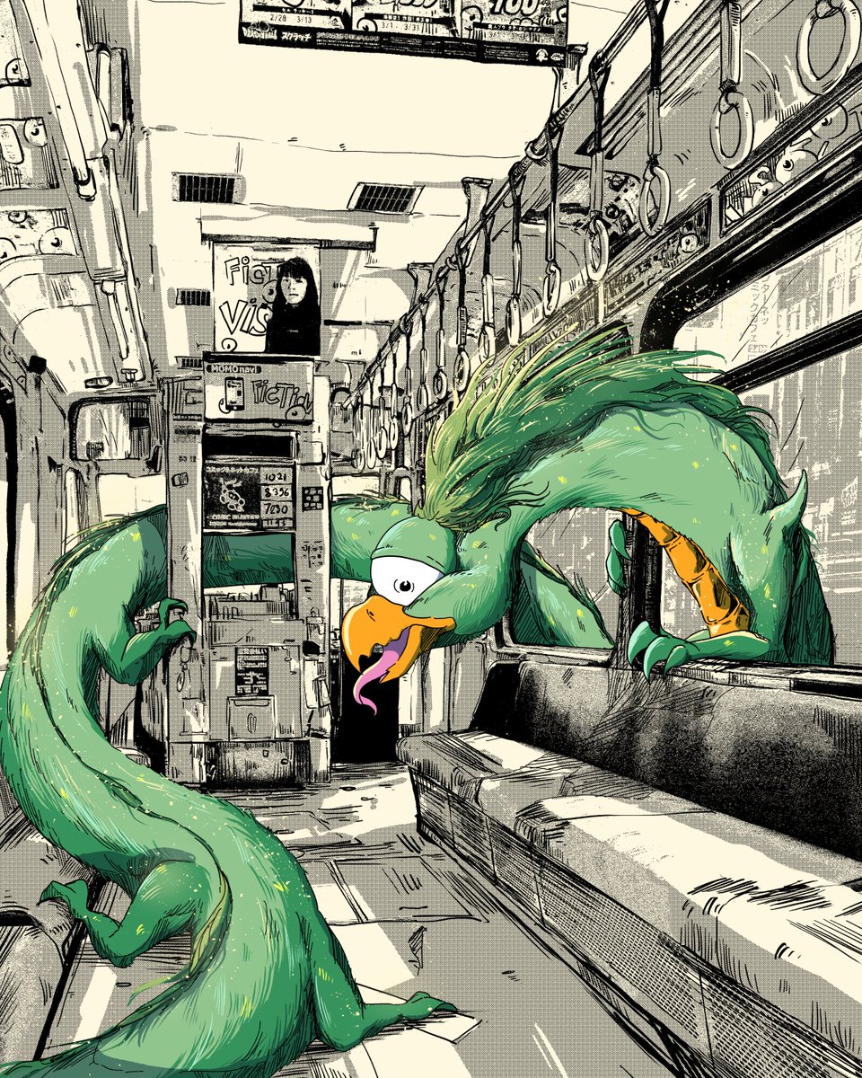 🐉MATASATU SERIES AUCTION IS UP!🐉

Matasatu - Strange Beast 01 - The tram is up now on <a href="/exchgART/">Exchange Art</a>

Duration: 24h
Reserve: 5
Tick: 0.5

Matasatu roams into the street, where he found an empty tram...

Link below 🔻