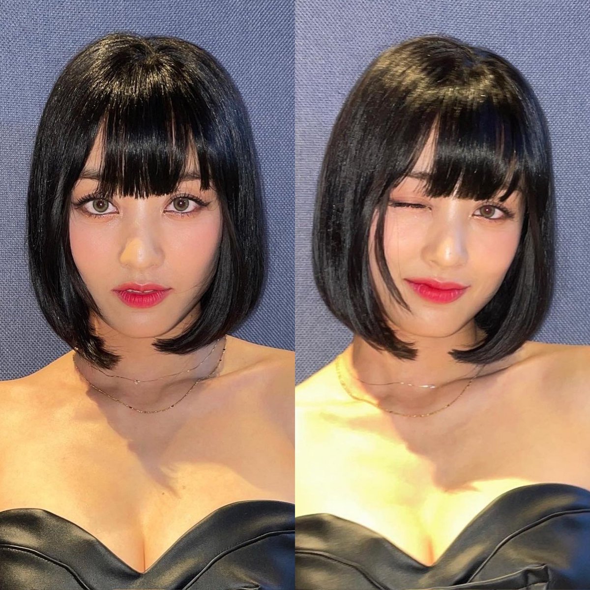 park jihyo's face card never decline