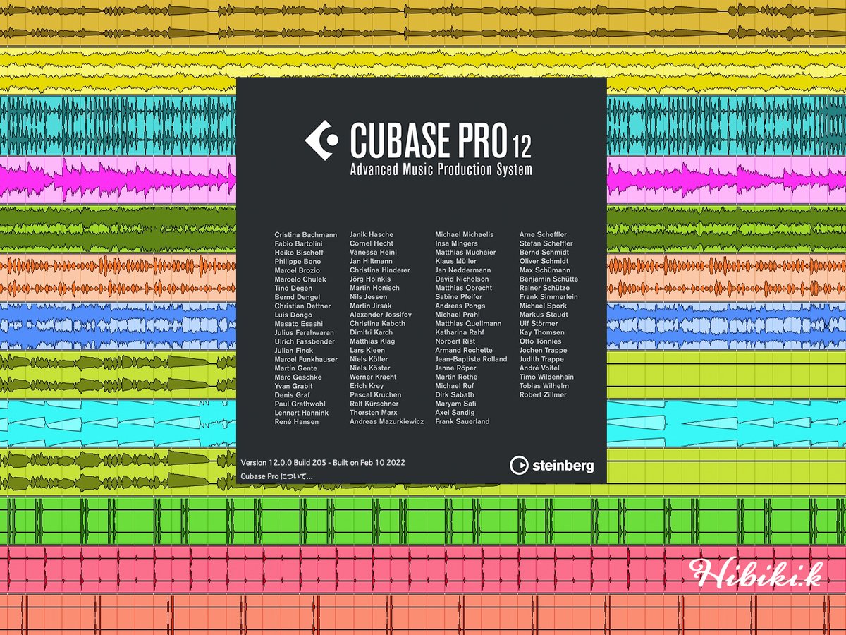 現在メインで使っているDAWは
”Cubase12Pro”💛V(^^)v💖
Cubaseくん💻は今日も元気です☀️🌈🖖

#DTM #DAW #Cubase #ボカロP #HIBIKIk