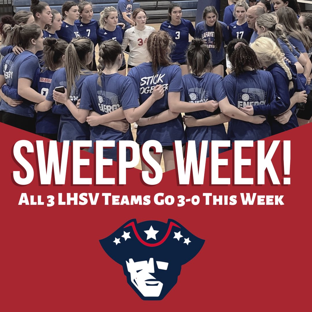 LhsGeneralsVB's tweet photo. #sweepsweek #itsagreatweektobeageneral #bestseasonyette #gogenerals #cleansweep https://t.co/1MAjwgjBuR