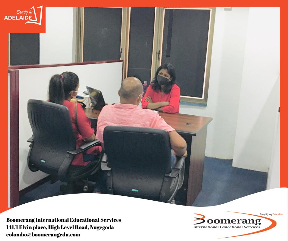 BoomerangIES's tweet photo. #Colombo Open was a huge #success! Thank you to our fantastic team at #SriLanka. Incase any of you missed it you can attend the 2nd #OpenDay on 3rd September. 
For more details about our next event :
https://t.co/lBoID3MIPj 

#studyinadelaide #australia #internationalstudents https://t.co/RUJM592PoR