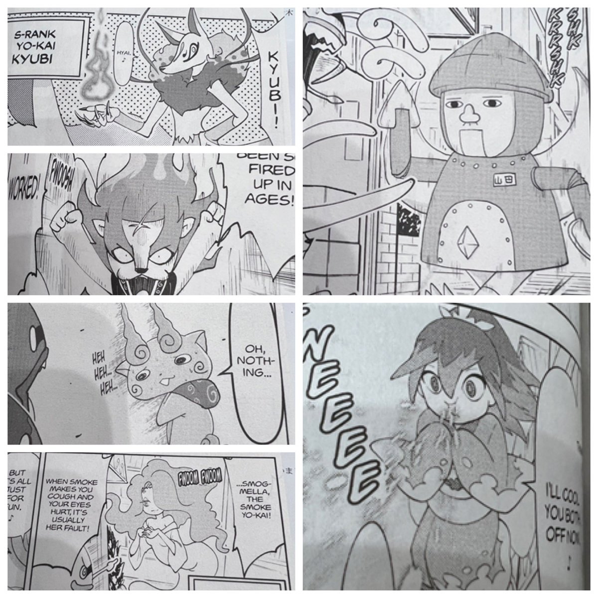 【アメリカ版】妖怪ウォッチ19巻
19巻のエンマとケータのやり取りが可愛くて好き♪
コロコロ本誌で妖怪学園Yを連載してた時、コロコロイチバンではY学園の重要キャラたちが活躍していました。
数年前に描いた絵本的モモタロニャン一行のお話も収録されています
是非、各国版でお楽しみください♪