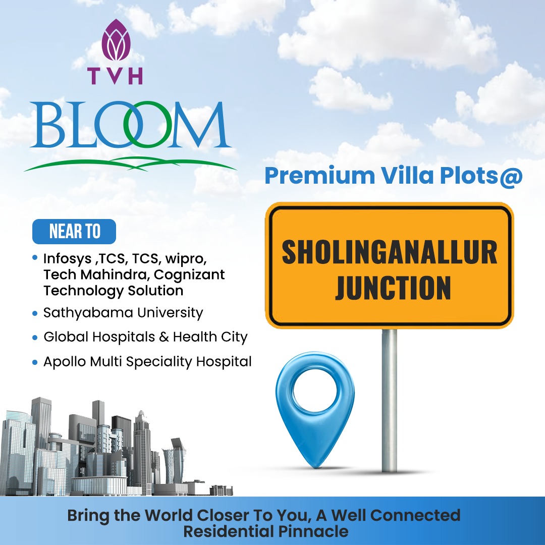 TVHIndia's tweet image. Plots For Sale in Sholinganallur Junction
#plot #plotsale #plotforsell #plotsforsale #plotsavailable #land #landforsale #landlord #property #PropertInvestment #propertyforsale #properties #propertymanagement #propertymarket #promotion #propertyinvestor #plotsforsaleinchennai