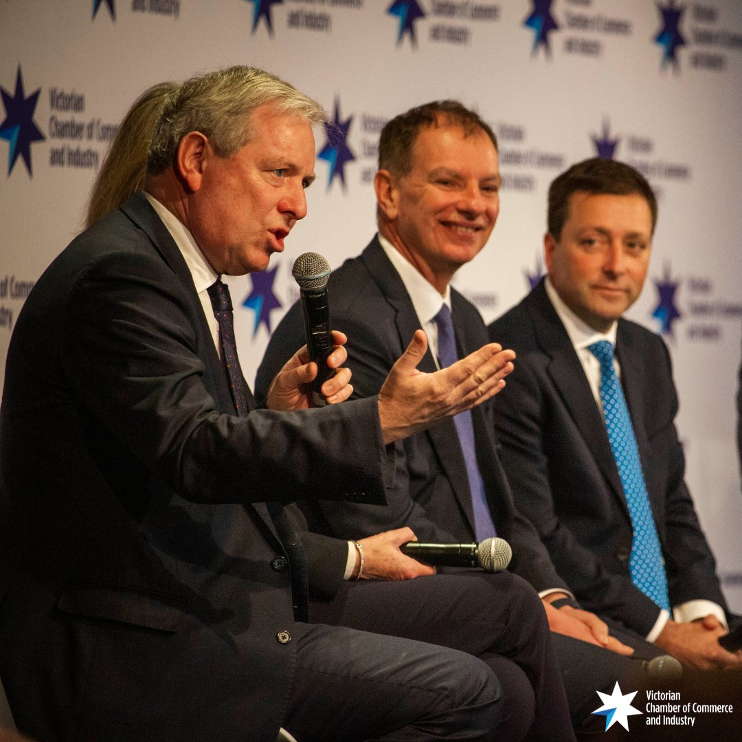 vicchamber's tweet photo. It was great to see so many people at our Business Breakfast with Opposition Leader @MatthewGuyMP and his senior leadership team as they outlined their vision for Victoria ahead of the State Election on November 26.
@SouthwickMP @georgiecrozier @DavidDavisMLC @kazsobels 
#VCCI https://t.co/utLfUL4SbI
