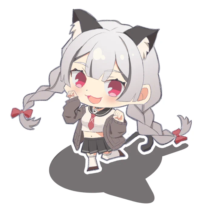 #RTしたVtuberさんを描く りあちゃんさん()をミニキャラで描かせて頂きました今回のお絵描き企画はコレにて終了させて頂きますその他ご参加のVtuberの皆様もご協力ありがとうございました。 