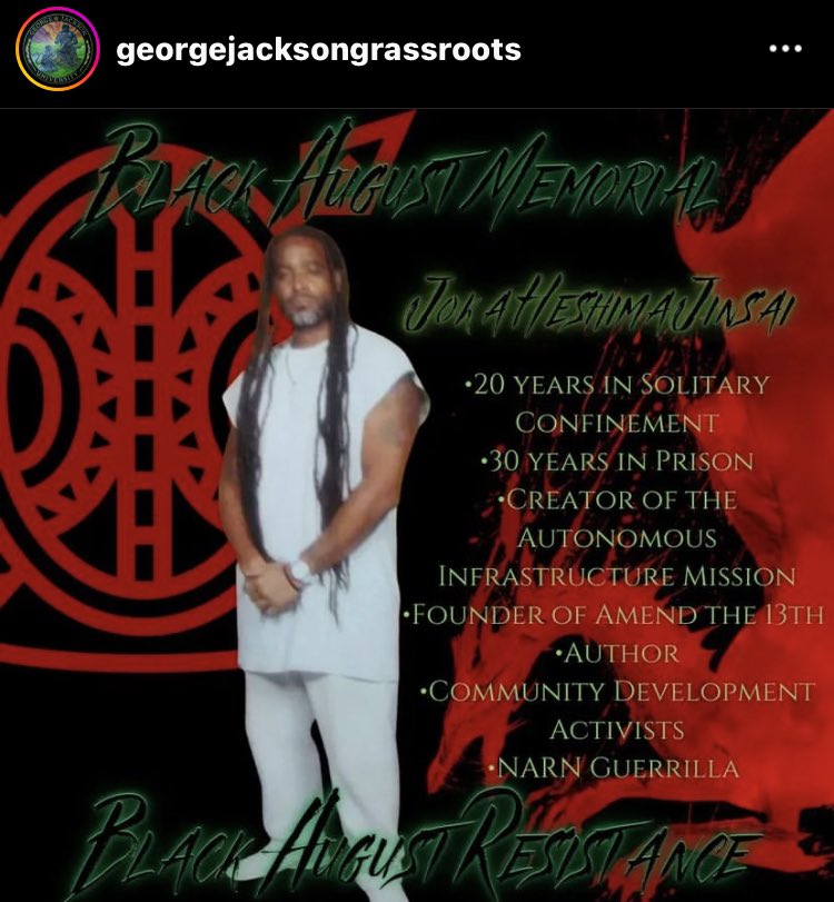 SOLITARYisT's tweet photo. Free Abdul Olugbala Shakur and Joka Heshima Jinsai! Survivors of over 50 years of combined torture by solitary confinement  in California prisons. https://t.co/ghXoi263S5