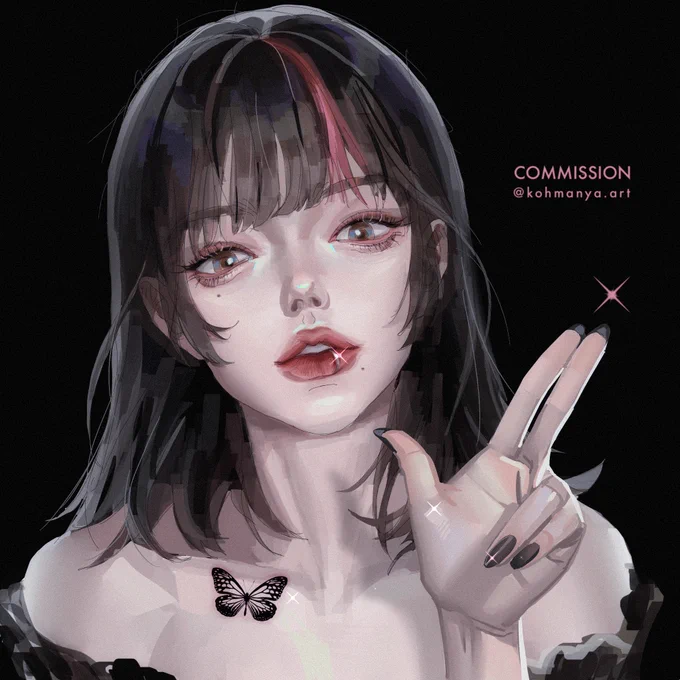 Some headshot commissions #commission #commissionsopen #headshot #y2k #prettygirls #android #detroitbecomehuman #procreate 
