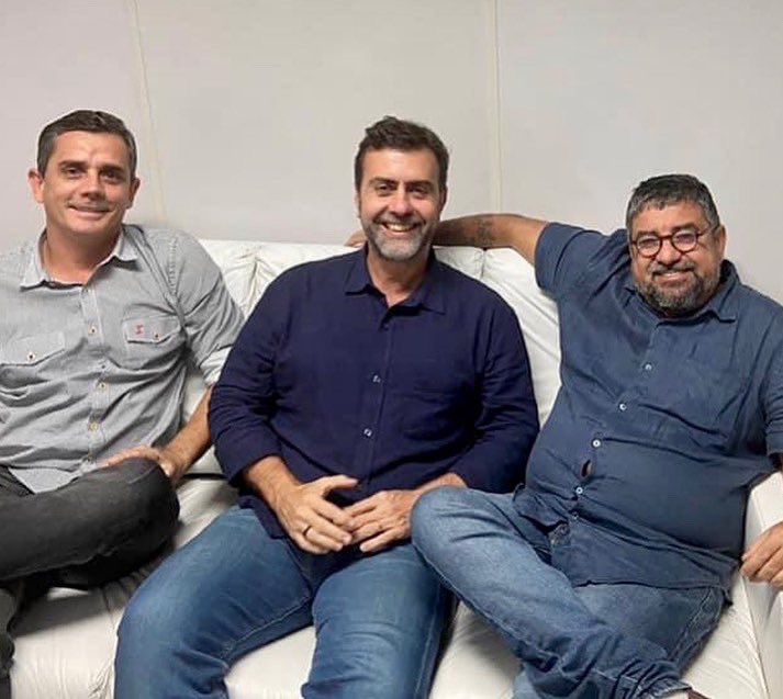 Rumo à vitória! <a href="/LulaOficial/">Lula</a> <a href="/AndreCeciliano/">André Ceciliano</a> <a href="/MarceloFreixo/">Marcelo Freixo</a>!