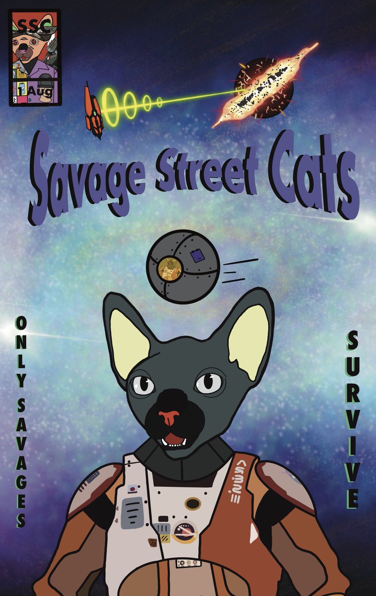 The Savage Street Cats Comic Book NFT Teaser
