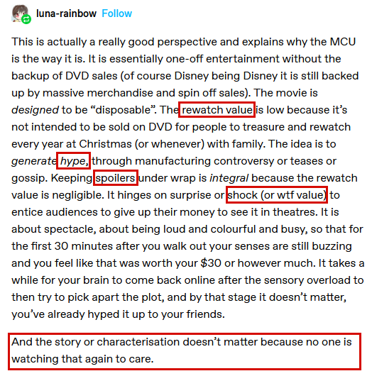 EclipseTurncoat's tweet photo. Say it with me: Rewatch Value. Its absence is why #TonyStark is no longer with us. #BringBackTonyStarkToLife #ResurrectTonyStark #TonyStarkDeservedBetter https://t.co/taZxRkACUv https://t.co/7gFel7l5n9