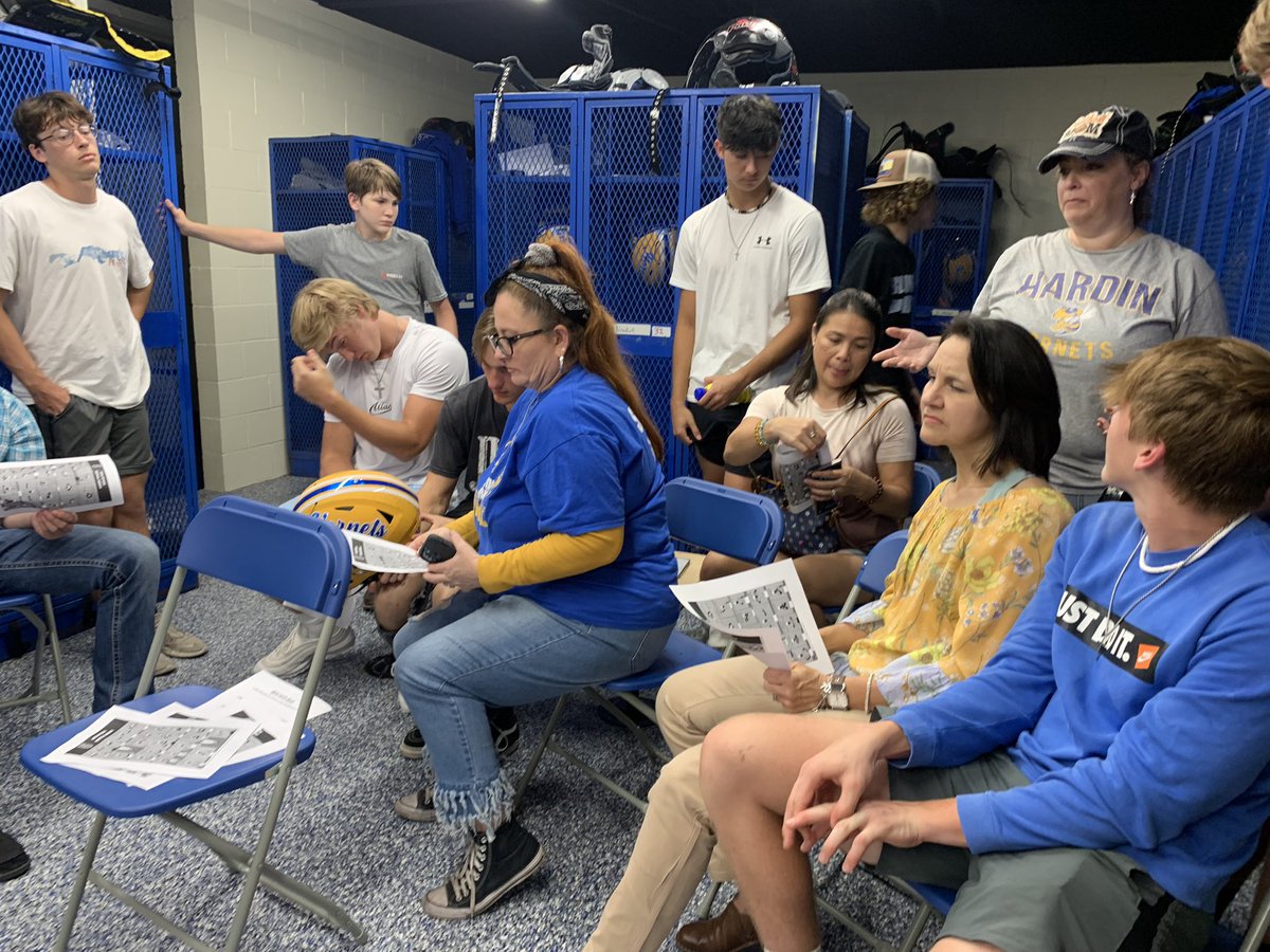 Hardin Football tweet media