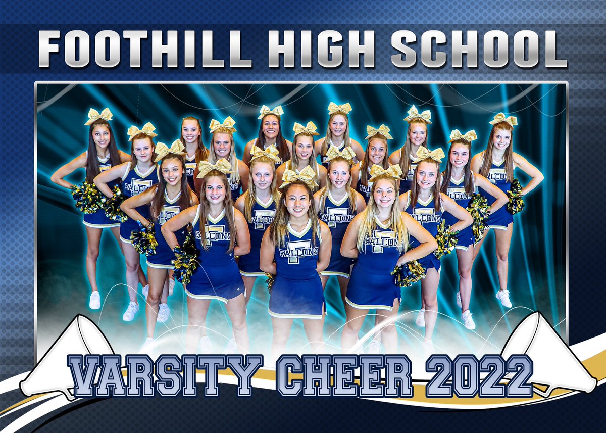 cheer_foothill's tweet photo. 💙💛📣🦅 https://t.co/0gQ21AsHhR