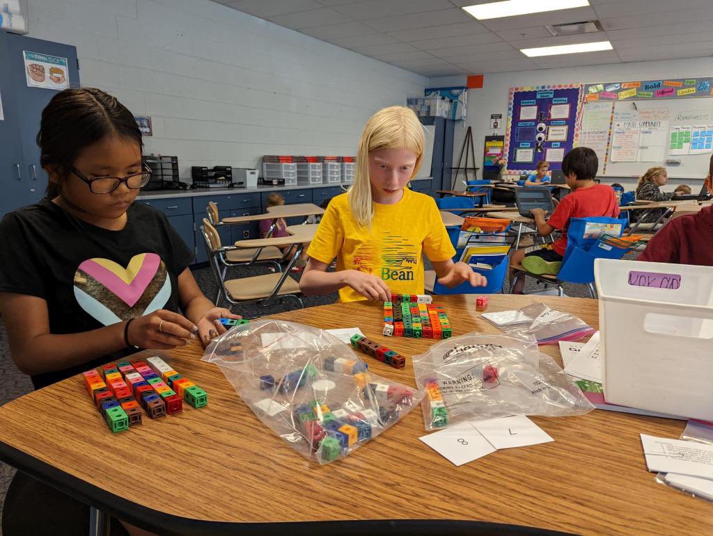 Klein11D's tweet photo. Watching teachers step out of their comfort zones and implement play in literacy and math has been an absolute joy. They consistently share that their students are more engaged, and consequently, so are they! I work with THE BEST! #grateful #playinvestigateact #playmatters https://t.co/jbkb9m2ZZK