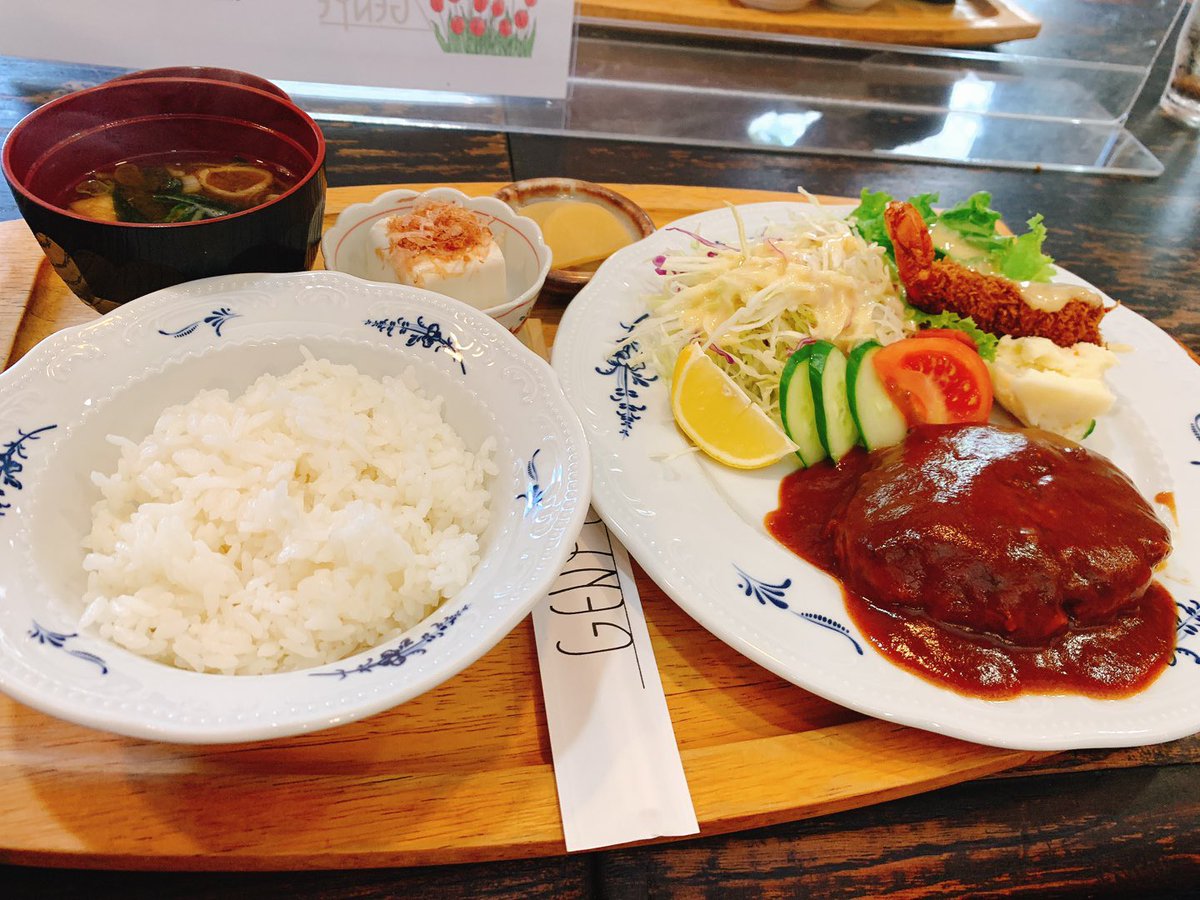 hainokobito's tweet photo. 北大路駅前のLUNCH HOUSE GENPE(ゲンペ)でAセットとBセット。
ウマウマ♪(*´꒳`*)
#LUNCHHOUSEGENPE #GENPE #ゲンペ #北大路 #北大路駅 https://t.co/tTU9dOR7Mc