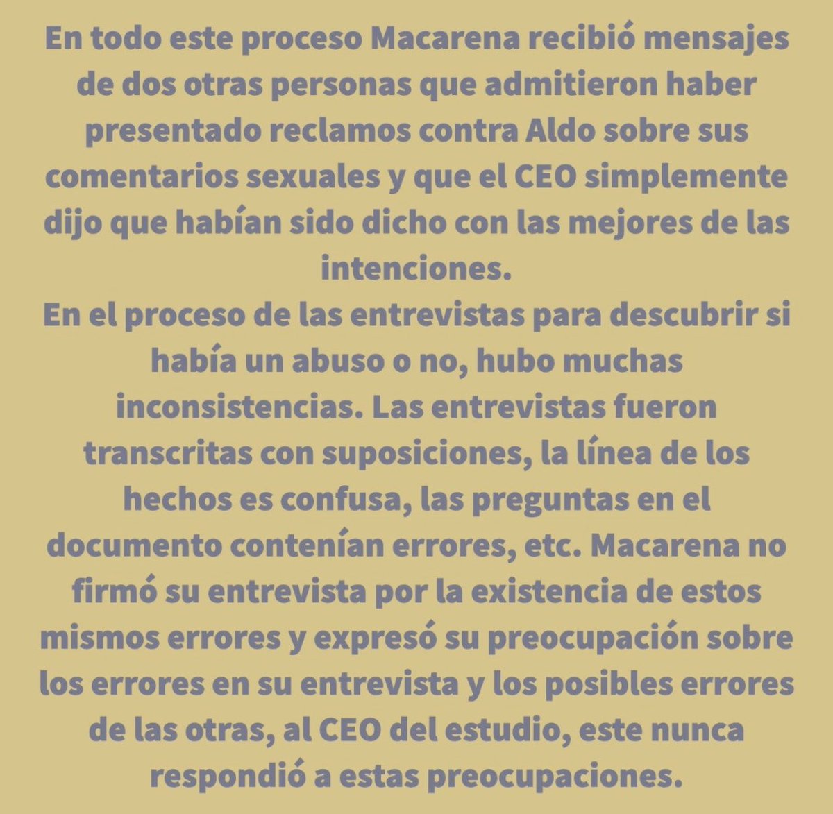 Marianne_con_n's tweet photo. Es lamentable vivir en un país que defiende abusadores como @aldo_turati de la empresa @HyperBeard y en lugar de reaccionar y ponerle un alto ya que no es la primera vez que comete un acto similar, optan por despedir a las victimas. ¡Cuidado a las mujeres no quieren trabajar ahí! https://t.co/RyFn6rkERT