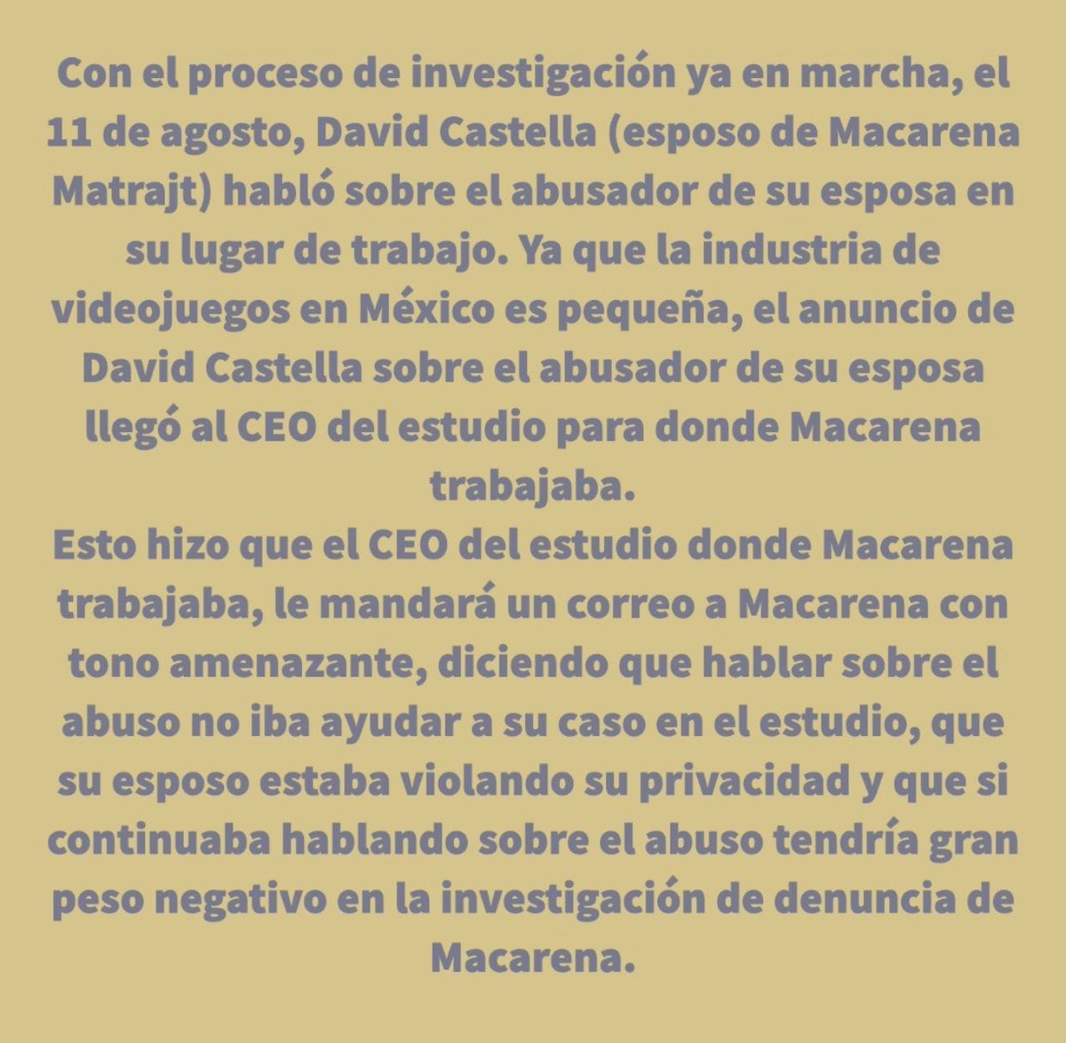 Marianne_con_n's tweet photo. Es lamentable vivir en un país que defiende abusadores como @aldo_turati de la empresa @HyperBeard y en lugar de reaccionar y ponerle un alto ya que no es la primera vez que comete un acto similar, optan por despedir a las victimas. ¡Cuidado a las mujeres no quieren trabajar ahí! https://t.co/RyFn6rkERT