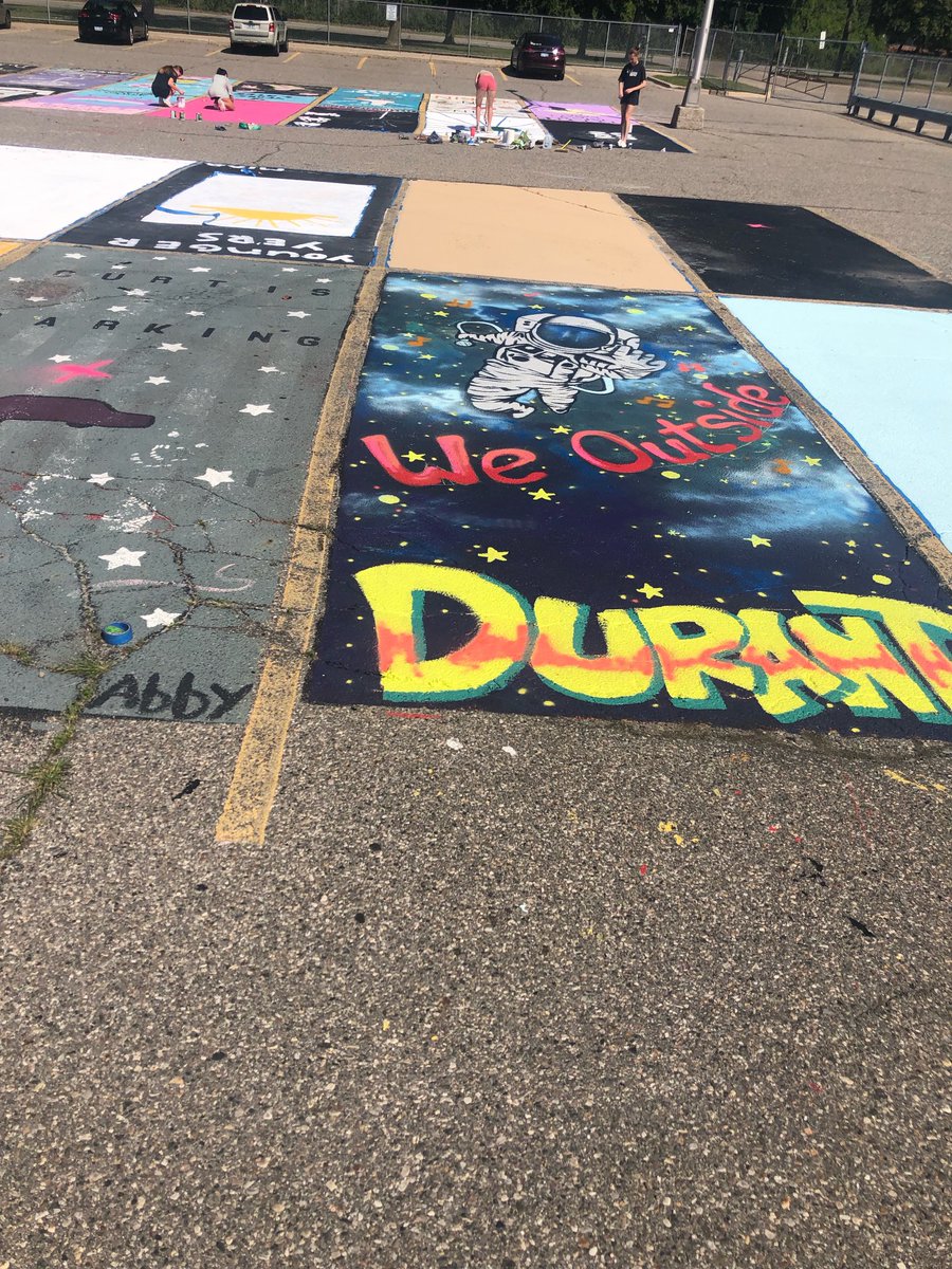 Jacks parking spot.