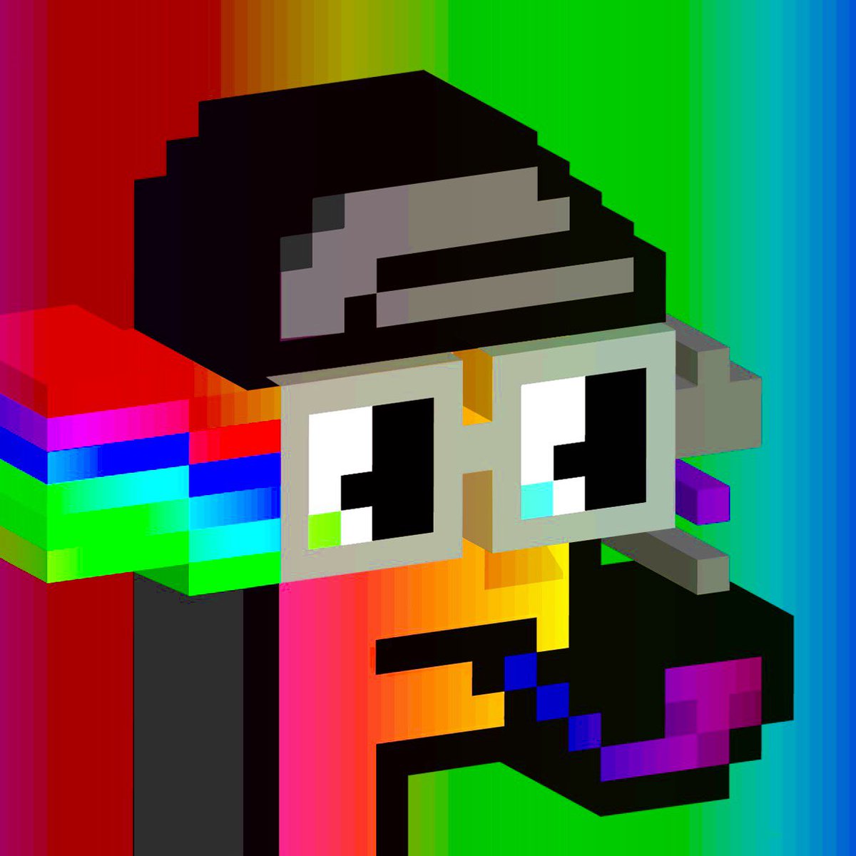 CryptoNunks's tweet photo. Nunk/s Transfer *Bot  🕹 A OG TY! [2] @thshdw “Matt” he has acquired 3D Nyan Nunk/s #25 🕹 🌈⌐◨-◨ 🌈⌐◨-◨
•
#CryptoNunks #AltPunks #NyanNunks #NounPunks #3DRainbows #XNunks #CryptoArt  #NFTArt #PopArt $Gas $1.19
•
(*Me) Gaia [2] 5D∆©˚

https://t.co/diiSuWWjLp https://t.co/BhrD9qaeeo