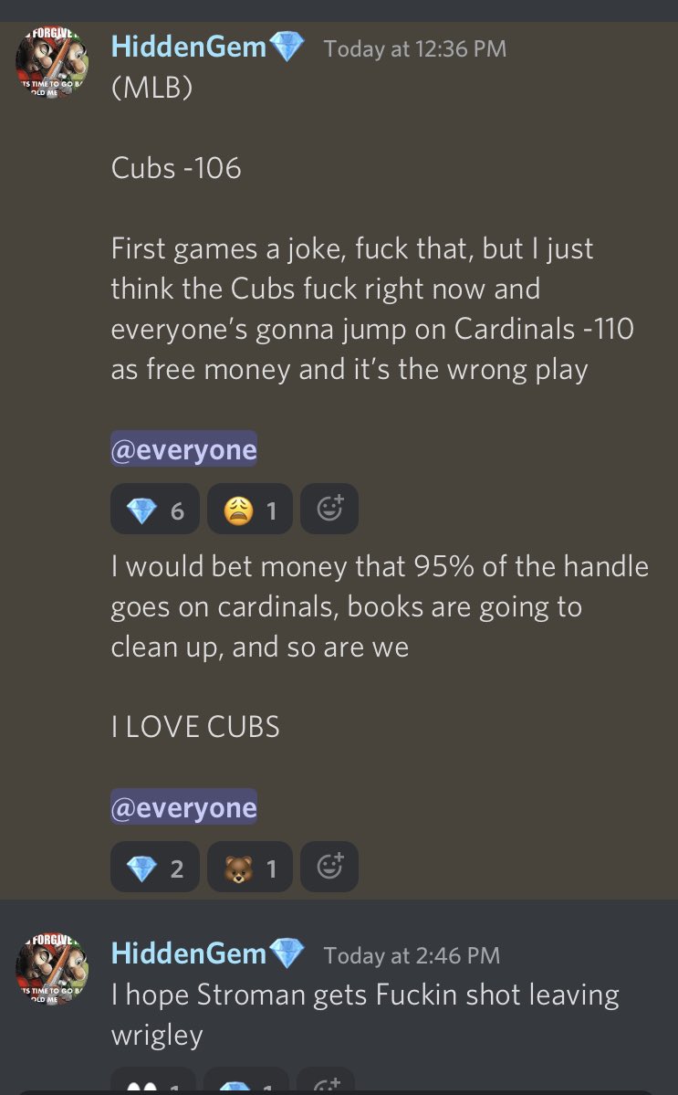 NewEraProfits's tweet photo. Another bet from @HiddenGemWins proving that he is 🗑 and most of his wins are flukes. ⚠️DO NOT JOIN HIS DISCORD⚠️⛔️BIG TIME #GamblingTwitter SCAMMER AND FRAUDSTER, HES IN DEBT AND SCAMS FOLLOWERS. DO NOT TRUST OVER 20K FOLLOWER COUNT, FAKE #JustinGitelis #fraud #scam #trash https://t.co/siFBaenkiL