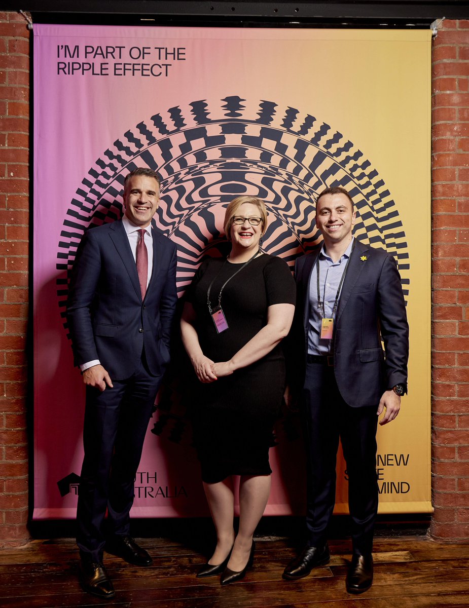 Lumination_Tech's tweet photo. We are proud to call Adelaide our head office. It was an honour hosting the launch event of @sagovau's #NewStateofMind campaign, which focusses on telling the stories of young, forward-thinking individuals achieving great things within #SouthAustralia: https://t.co/g7rbTnm3ui https://t.co/QmPrFEBtP5