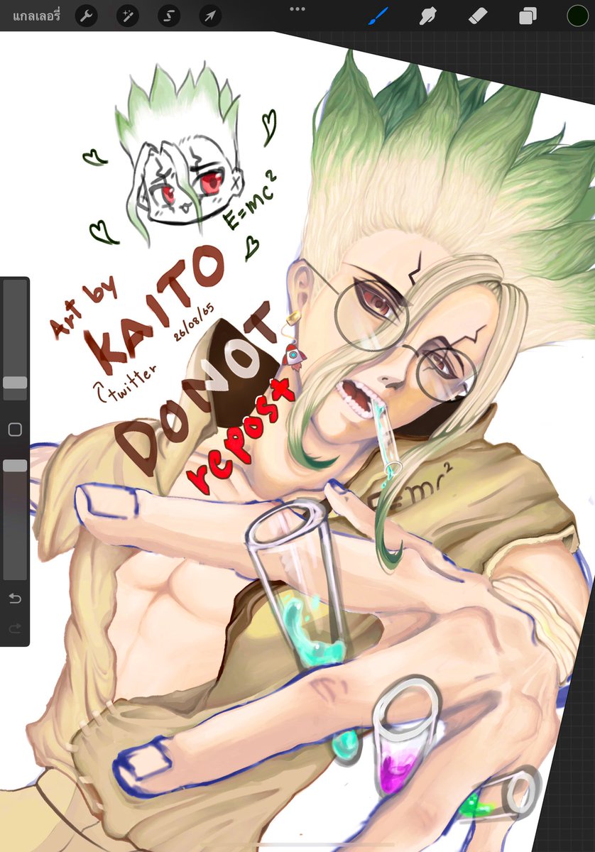 kxito_0's tweet photo. Even if I draw his hair on the wrong side but he is still senku-Chan 🚀

ภาพไม่ชัดTT เอาจริงๆยังไม่เสร็จเเต่อยากลงงาน ใจร้อนโว๊ะ545454545

#DrSTONE #dcst #ドクターストーン #senku #หมอหิน https://t.co/TvqPdl8LTL