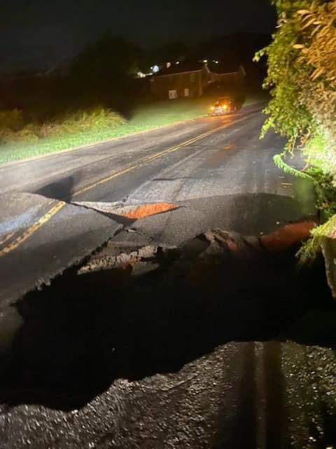 Highland Drive in <a href="/botetourtcounty/">Botetourt County</a>  Closed due to Pipe Failure near its intersection with Sanderson Rd immediately until further notice. Drivers seek alternate routes such as Murray Court to Richardson. Adhere to closure signs. Road impassable. <a href="/BCFireEMS/">Botetourt Fire & EMS</a> <a href="/BCPS_tweets/">Botetourt Co.Schools</a>