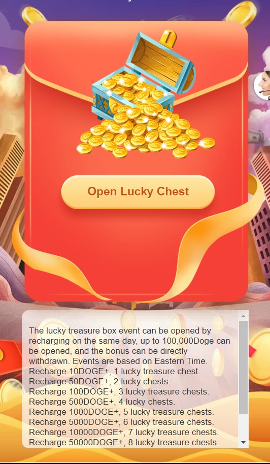 DogeMine01's tweet photo. Very good news, you can participate in the lucky treasure box opening event when you recharge on the same day. The maximum amount of 100,000Doge can be opened, and the bonus can be directly withdrawn. Events are based on Eastern Time. Prizes are waiting for you https://t.co/2nDmq7GKBy