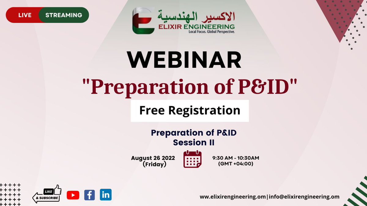 ElixirEngineer2's tweet image. NOT YET REGISTERED ?

STILL YOU CAN JOIN..............follow the link below

 lnkd.in/gW-SXddi

#Elixirengineering #webinar #freeregistration #petrochemicals #engineering