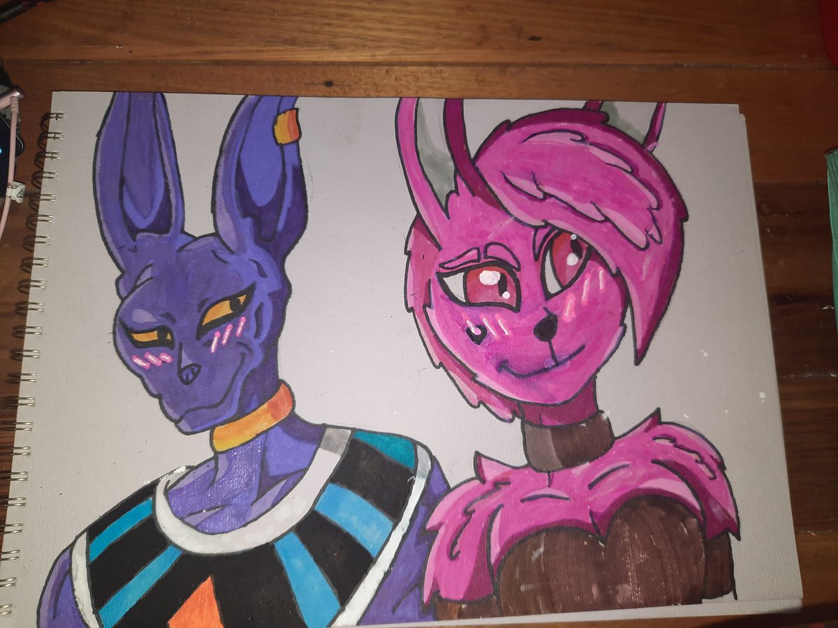 JasperVT_Glitch's tweet photo. I darw Lord Beerus with My new oc Lovely the God of love and he a bunny
#DBZ
#Beerus
#DBZfanart
#bunnygirl
#rabbitfan https://t.co/dp3AD1r1VN