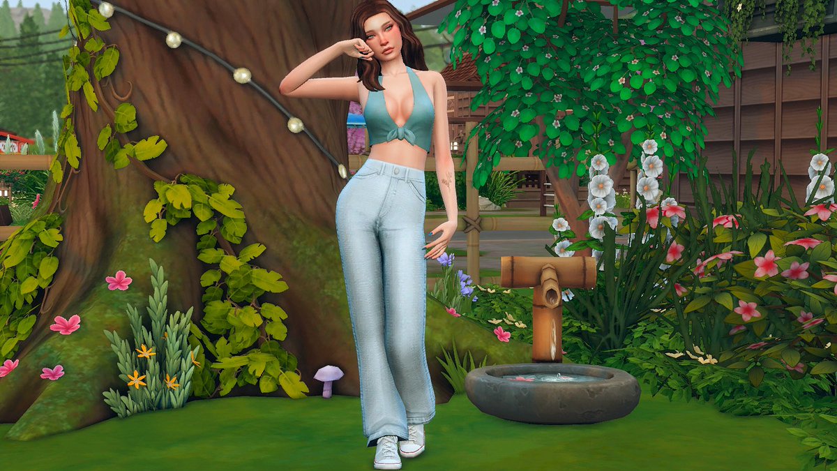 coconutwhims's tweet photo. Odetta ‘Odie’ James 🐏 ♈️
My gen one sim I’ve created for the Star Sign Legacy challenge by @ginovasims 
I’m super excited to get into this challenge! https://t.co/Nf5Ci4JwBZ