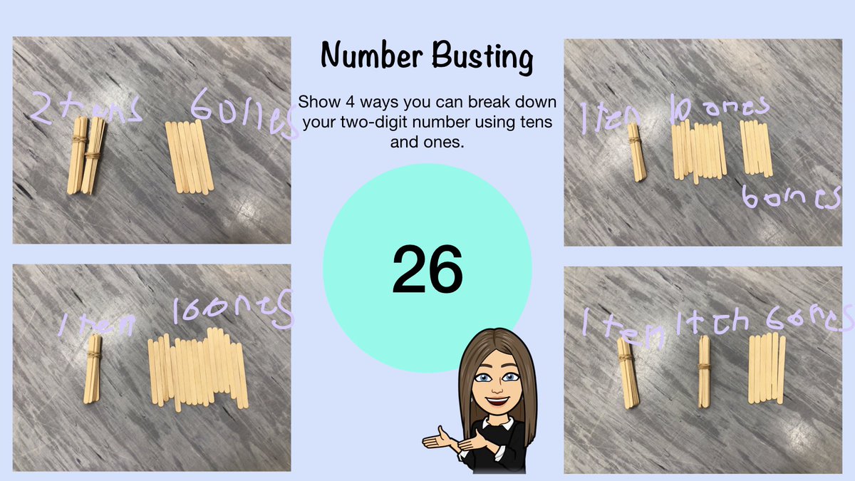 Number busting two-digit numbers and sharing our findings on #Keynote on the #iPads. <a href="/OurLadyofGrace3/">Our Lady of Grace School-North Beach</a>