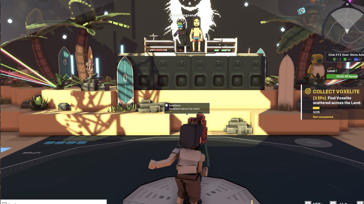 KhulwadeeP's tweet photo. @TheSandboxGame @steveaoki I just participated in the #SandboxAlphaS3Giveaway for a chance to win 500 SAND! On stage with Steve Aoki, check out my screenshot below!
👇 https://t.co/noygYe5TL3