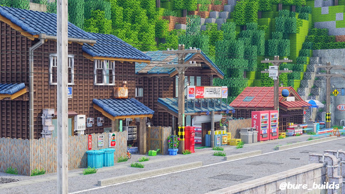 bure_builds's tweet photo. 【建築コミュイベント！】
🏮 第6回建築勉強会 🎐『～日本の夕涼みの風景を作ろう～』は今夜21:00ごろ～開催です！
ノスタルジックな日本の夏の風景を作ろう！お楽しみに！
#Minecraft #Minecraft建築コミュ #マイクラ建築勉強会
#路地裏MOD https://t.co/X3aWGqccBN