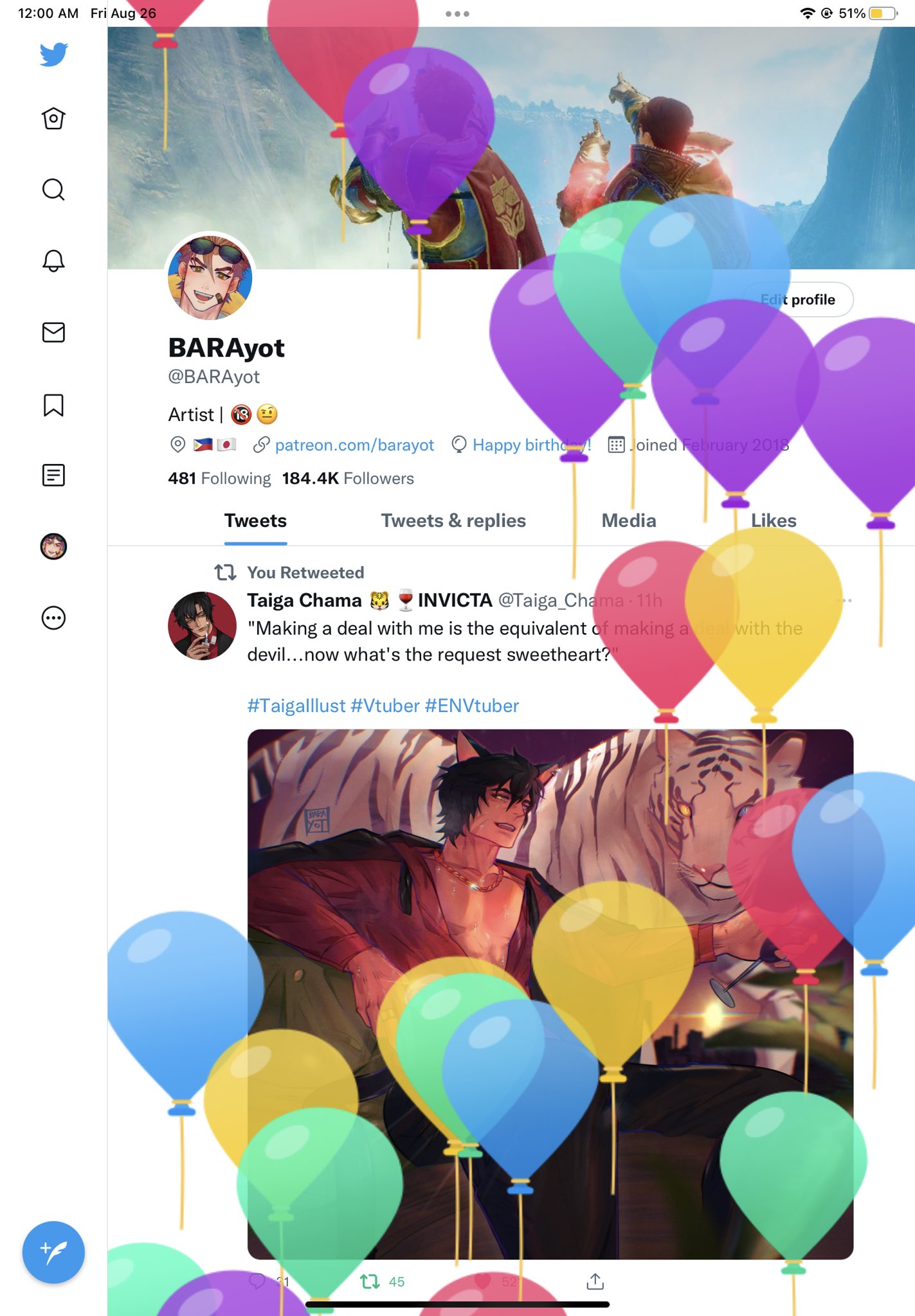 BARAyot on Twitter "24 babeyyyyy https//t.co/1dFdnzJLrs" / Twitter