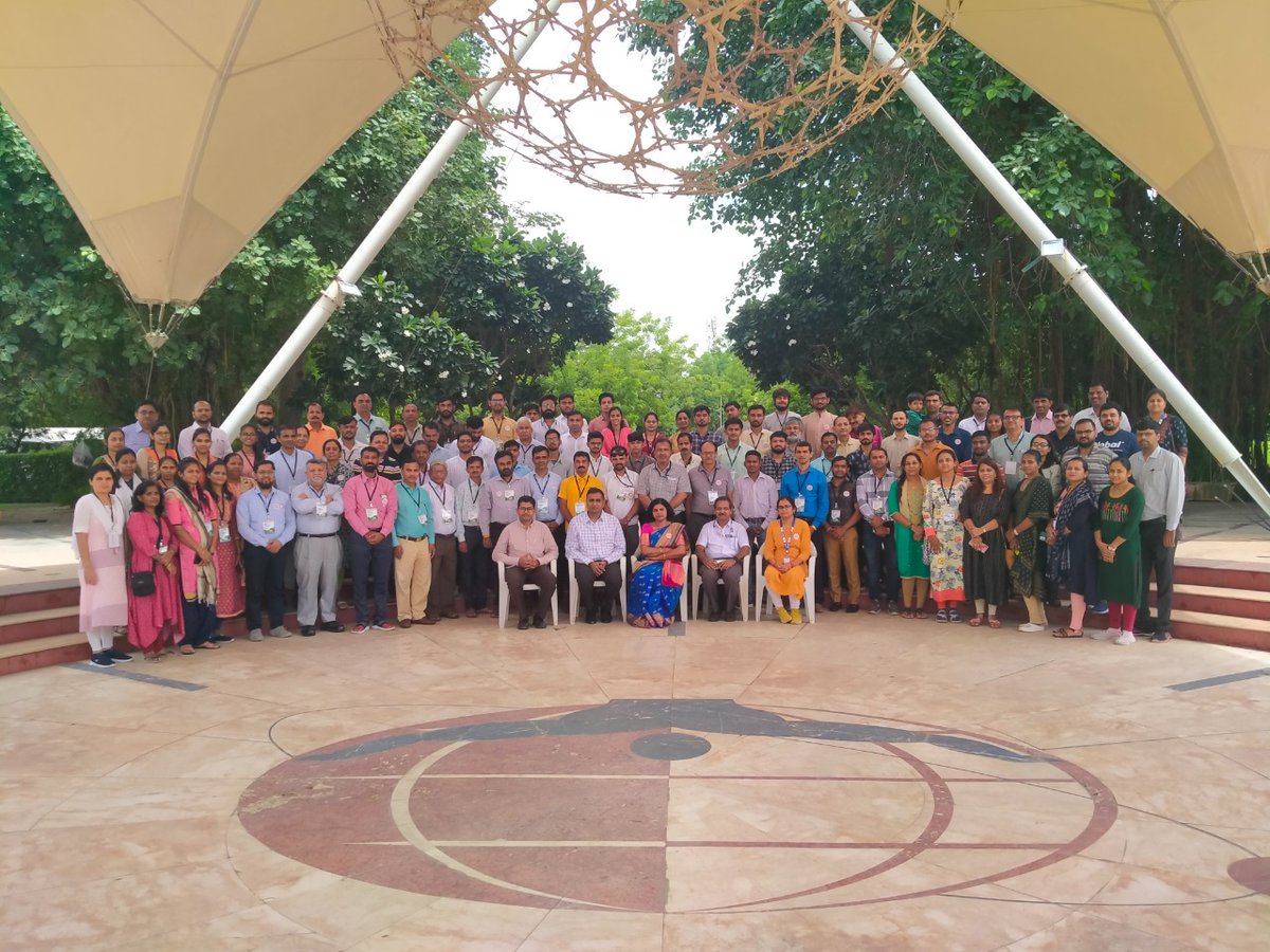 Punam_Bhargava's tweet photo. #BringingClimateChangetoClassroom a program of @climatechanged5 @InfoGujcost @gedagandhinagar being held @GujScienceCity . Teachers enjoying the fresh air and energy of regression. Building #naturelovers to fight #climatechange
@UNFCCC @dstGujarat @vnehra @narottamsahoo https://t.co/mNovKQr2Yt