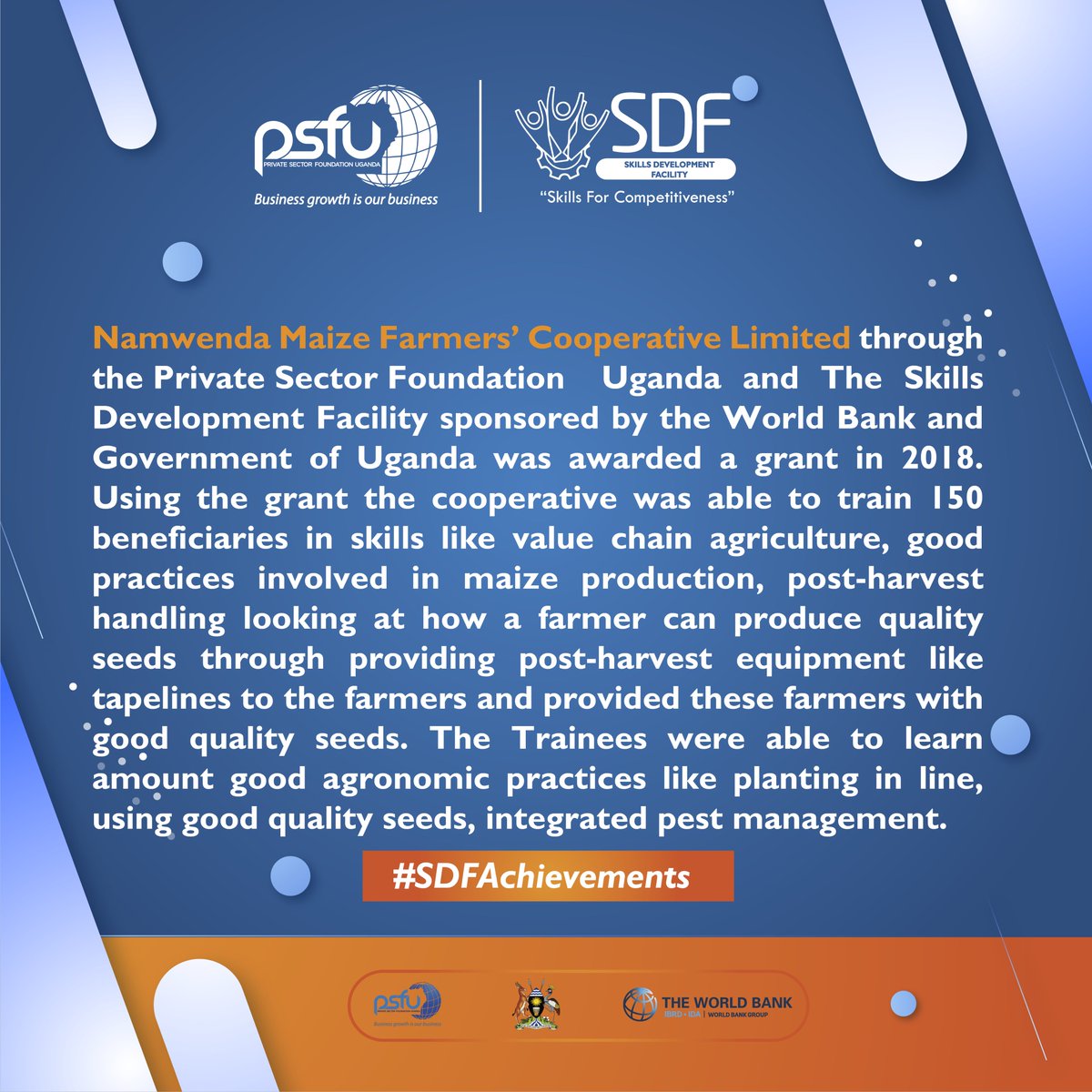 Skills Development Facility Uganda tweet media