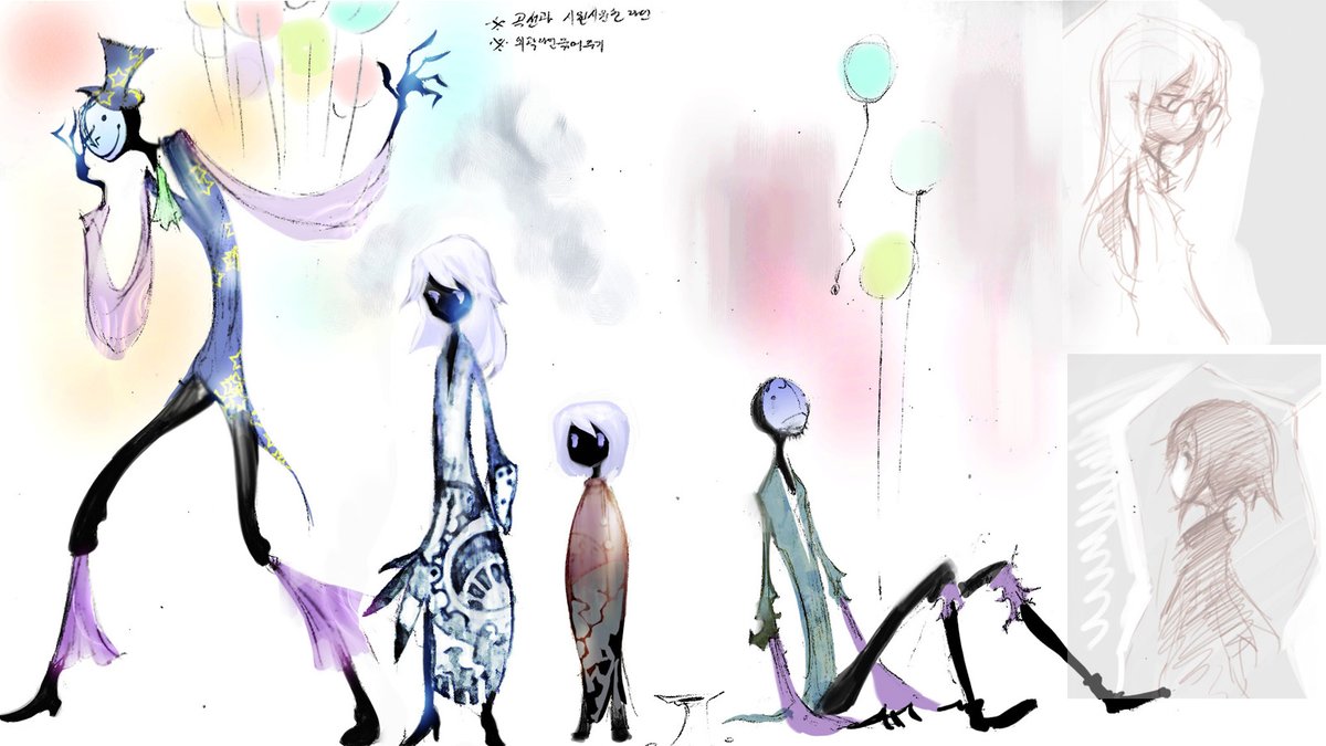졸작 컨셉스케치 